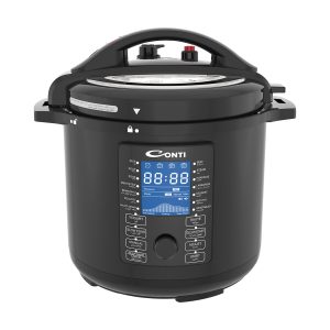 CONTI PRESSURE COOKER - 8L - 15P - BLACK