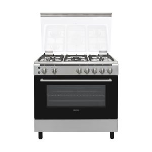 VESTEL GAS COOKER - 90CM - 5 BURNERS - CAST IRON