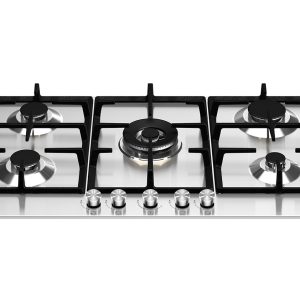 LA GERMANIA BI HOB 90CM - GAS - 5 BURNERS - CAST IRON